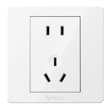公牛 G06系列两三极连体插座10A G06Z223