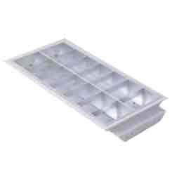 金达 LED T8格栅灯盘白光，298×598×55mm JD28 含光源 2*8W