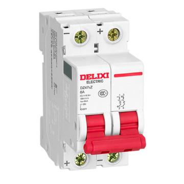DELIXI/德力西 直流微型断路器DZ47sZ 2P 6kA Ii（C） 32A DC500V DZ47SZ2C32