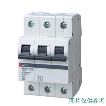 三菱 小型断路器 BH-D6 1P 16A TYPE C N (CH)