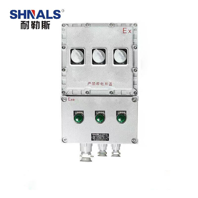 SHNALS 防爆电源箱配电箱三回路/3位3P 32A NLS-3325