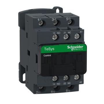 施耐德 TeSys D系列三极交流控制接触器12A，220V，三极 LC1D12M7C