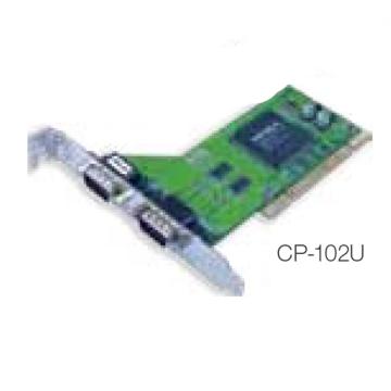 MOXA/摩莎 2串口RS-232通用PCI多串口卡(计算机数字式处理部件) CP-102U