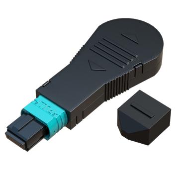 海乐 MPO/MTP回路器16芯OM3自环头环形器 400G模块用 MPO-16