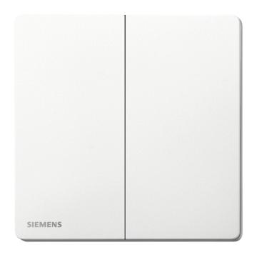 SIEMENS/西门子 16AX二位中途开关雾沙白 荟辰acus系列 5TA31253NC01
