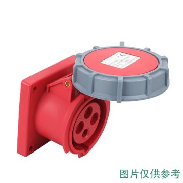 倍港 第二代工业防水暗装插座IP67 400V 16A 4P SIN3142