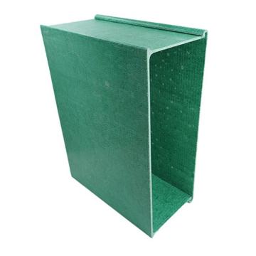 Raxwell 玻璃钢槽式桥架600*200mm，厚度体5.0/盖3.7mm，含盖板螺丝连接片，默认2米/根 REFG0072