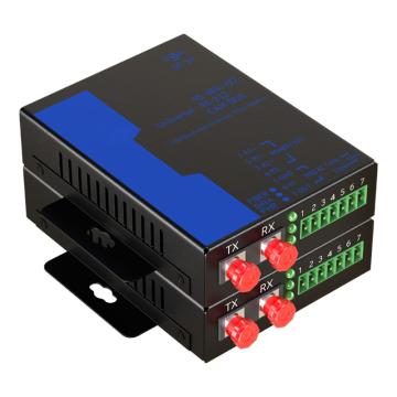海乐 RS485/422/232串口三合一光猫光端机传输速率115.2k 单模双纤FC接口20公里 HN-3H-FC