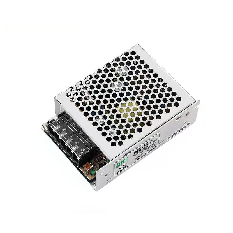 梅兰日兰 MS-50系列迷你型单组输出开关电源50W 24V 0~2.1A MS-50-24V