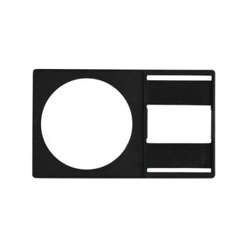 施耐德 XB2 标签座30x50mm（用于18*27标签） ZB2BZ33C