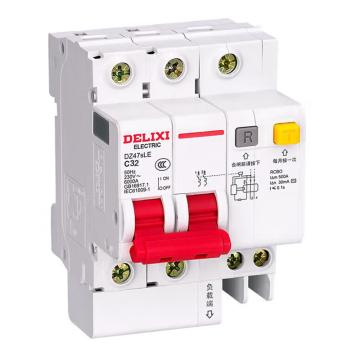 DELIXI/德力西 漏电保护器 DZ47sLE 2P C 32A