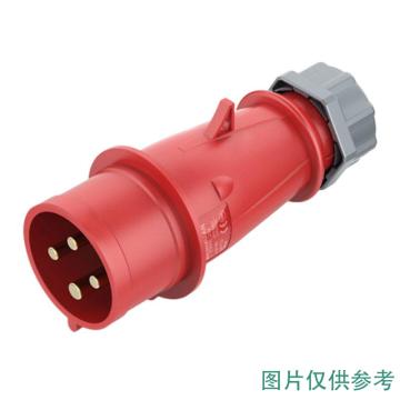 上曼 插头领航系列 IP67 红色 电流：125A 芯数：5 电压：400V 1447