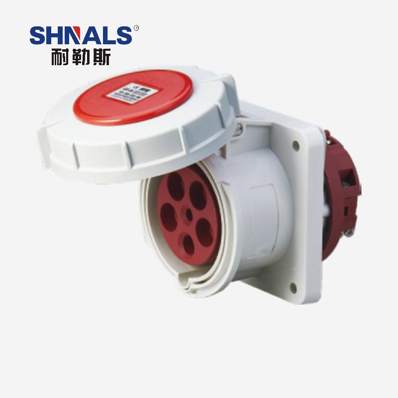 SHNALS 暗装工业插座五芯63A NLS-1128