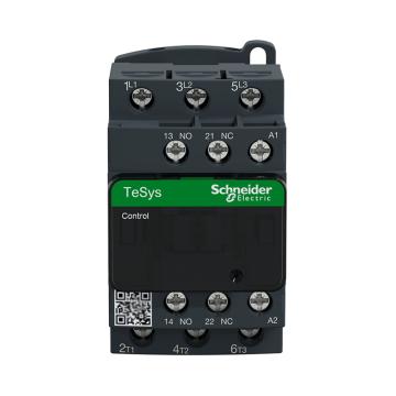 施耐德 TeSys D系列三极交流控制接触器9A，220V，50/60Hz，环形端子 LC1D096M7