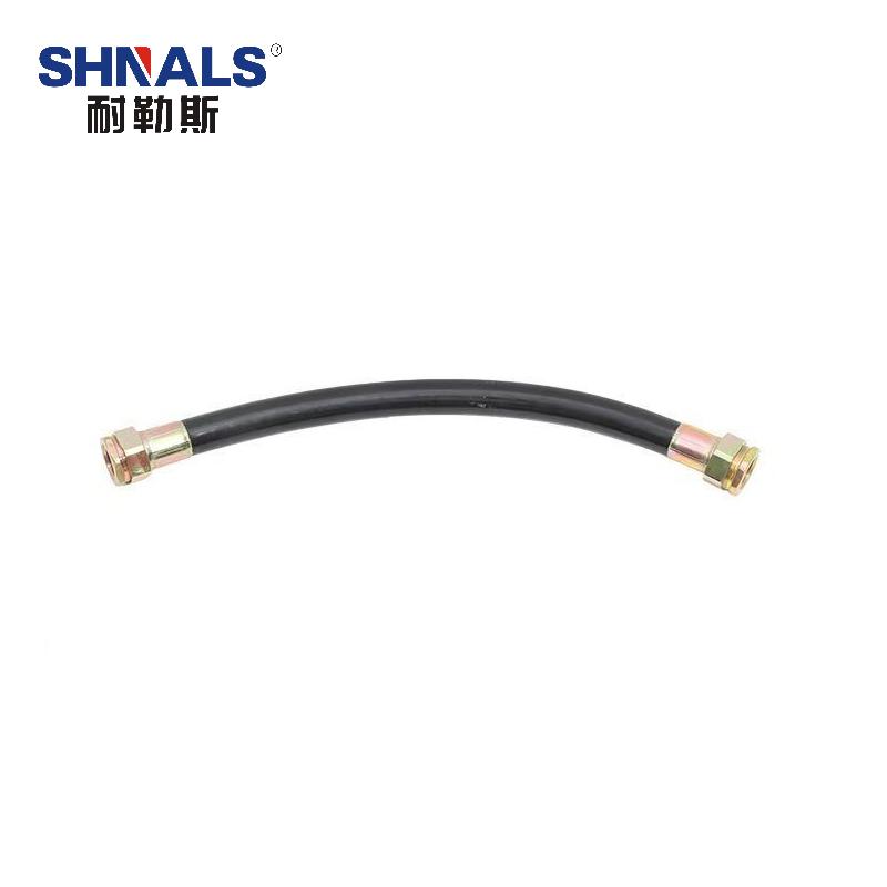 SHNALS 防爆绕性连接管双内丝/管径DN25/接头螺纹1寸/长2000mm RXLJG-SN13