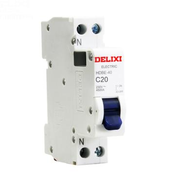 DELIXI/德力西 微型断路器 HDBE40C6