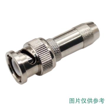 海乐 2M两兆头BNC/Q9(75-2-2)视频接头公头同轴电缆接头DDF射频线连接器 2M-BNC-2
