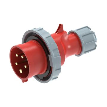 上曼 插头和谐系列 IP67 红色 电流：63A 芯数：4 电压：400V MXS3-A346-6