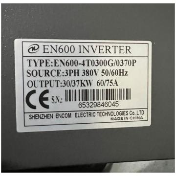易能 变频器 EN600-4T0300G/0370P