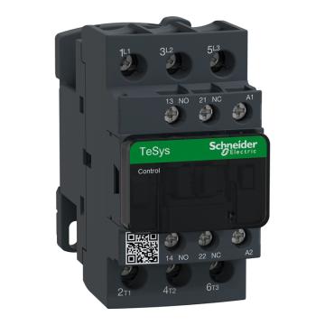 施耐德 TeSys D系列三极交流控制接触器32A，220V，50/60Hz LC1D32M7