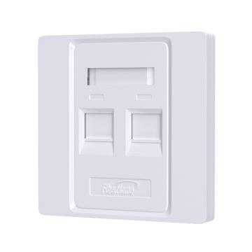 FiberHome 面板 双孔平面型RJ45网络面板