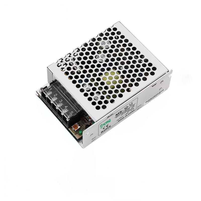 梅兰日兰 MS-50系列迷你型单组输出开关电源50W 12V 0~4.2A MS-50-12V
