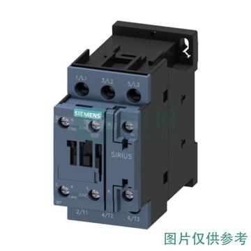 SIEMENS/西门子 3RT5/6 交流接触器(交流线圈)3RT60251AN20 3RT6025-1AN20 AC220V 50/60HZ 17A 1NO/1NC