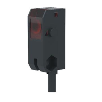 明治 方型光电传感器对射，线缆2m，检测距离：0-1500mm，PNP常开，红外光，（小尺寸方型） PTJ-T150PO-I