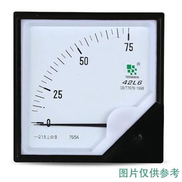 天正电气 42系列电流表 42L6-A 50/5 过载6倍