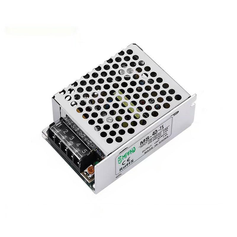 梅兰日兰 MS-40系列迷你型单组输出开关电源40W 15V 0~2.8A MS-40-15V