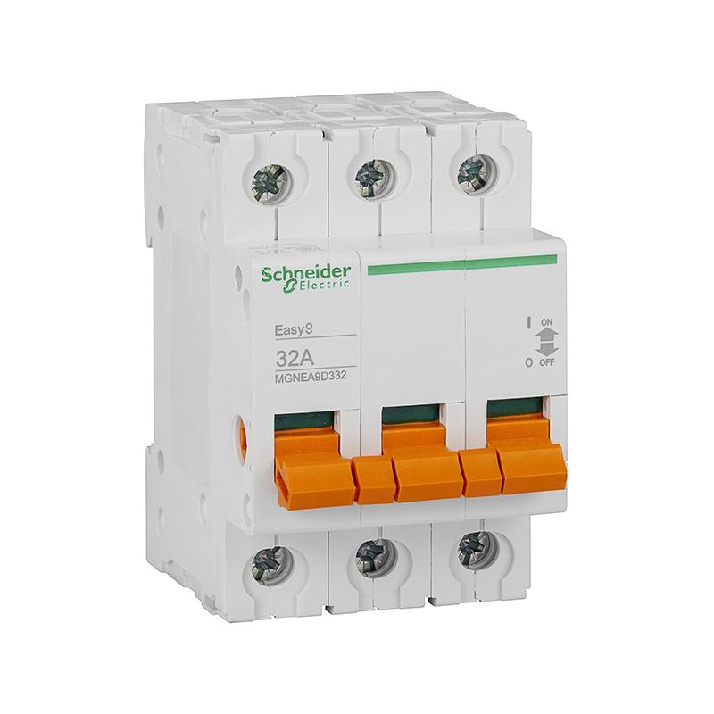 施耐德 MGNEA9D隔离开关EA9D-INT125 32A/3P MGNEA9D332