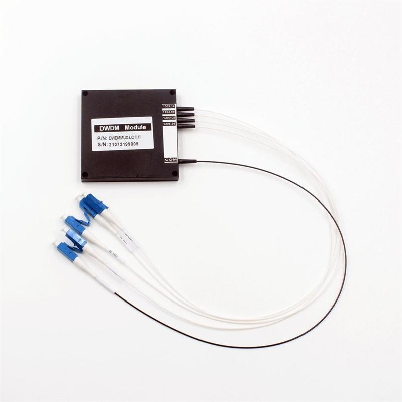 厚创 1x4DWDM DEMUX-LC光纤 1295.56/1300.05/1304.58/1309.14，0.3米 51109D4L