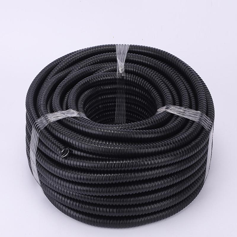 跃励工品 包塑塑料金属软管 穿线管 波纹管 内径16mm*20米长