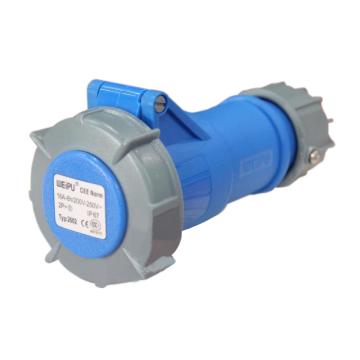 WEIPU/威浦 TYP系列工业连接器3P 16A 230V IP67 蓝色 2602