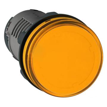 施耐德 XA2EV塑料系列指示灯AC220V 橙色 XA2EVM5LC