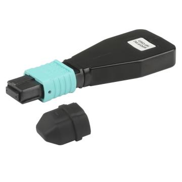 海乐 MPO/MTP回路器12芯OM3自环头环形器 40G/100G模块用 MPO-12