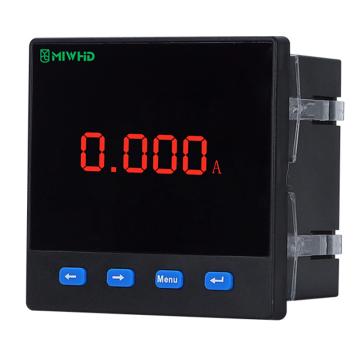 梅兰日兰 单相数显电流表SUPI96-A，MLRL19SUPI96-A 220v 1A-5A SUPI96-A