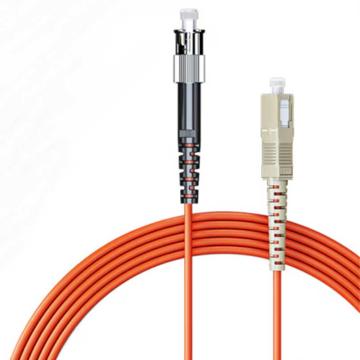 NETLINK/NETLINK 光纤跳线电信级多模光纤熔接尾纤 62.5/125μm SC-ST多模单芯 5米 HTF-SC-ST
