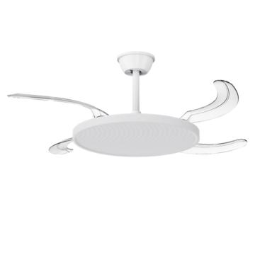 PHILIPS/飞利浦 LED风扇灯，信昕XFXF100 D490 R95 RT WH 35W电机+40W照明，色温可调(2700-5000K)，含遥控器，220V XF100 D490 R95  RT WH