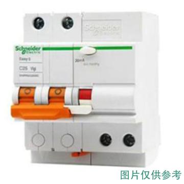 施耐德 EA9R 漏电保护断路器 2P C20A/30mA/A类 EA9RN2C2030CA
