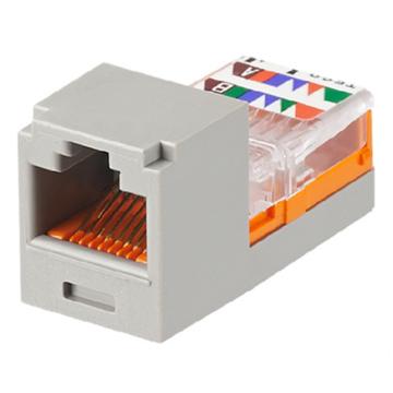 泛达 MiniCom CAT5E灰色非屏蔽网络铜模块 CJ588IGY