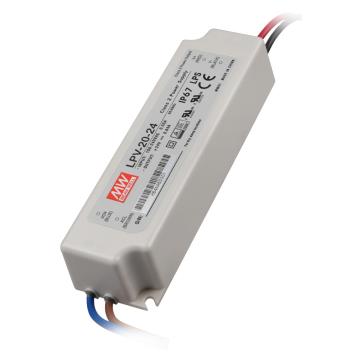 明纬 防水开关电源IP67 LPV-20-24