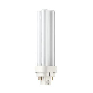 PHILIPS/飞利浦 分离式节能灯紧凑型4针，4000K 13W 4针插拔管，PL-C 13W/840/4P中性光