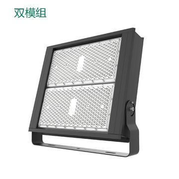 雅金照明 LED投光灯双模组投光灯，正白，60°配光，含U型支架 YJ-FSA700S-500W