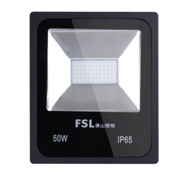 佛山照明 LED泛光灯 220V 50W 65K 超炫S系列20*1