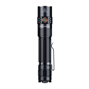 Fenix 强光手电筒黑色，2000流明（20瓦），380米远射，尺寸140.5*26.5*23.6mm PD35R ACE