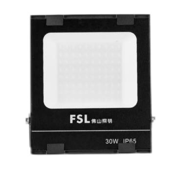 佛山照明 LED投光灯IP65，6500K，白光，压铸铝 熙凡系列-30W