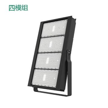 雅金照明 LED投光灯四模组投光灯，正白，30°配光，含U型支架 YJ-FSA700S-1200W