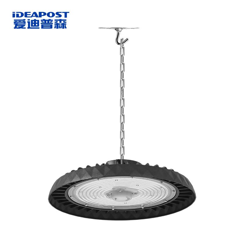爱迪普森 微波感应LED工矿灯200W白光，吊链款，150LM/1W，220V，IP66，人体感应，（不含遥控） AD-P70  200W吊链款