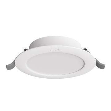 佛山照明 筒灯，炫丽系列6W-4000K-全白 3.5-4寸，220V，中性光，开孔尺寸95-105mm，全塑款 6W-4000K-全白